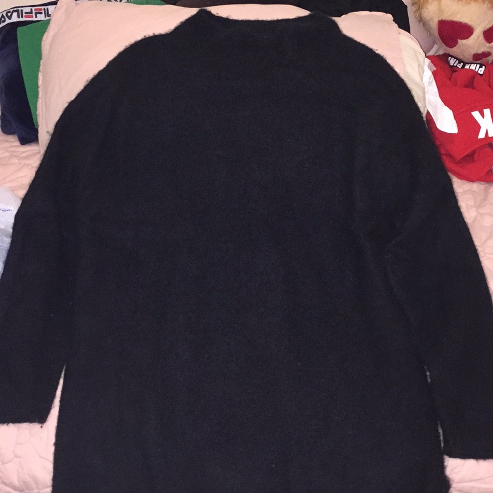 Black long sweater